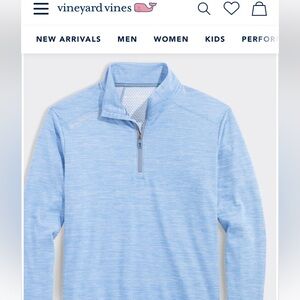 Vineyard Vines Light Blue Crewneck Sweater